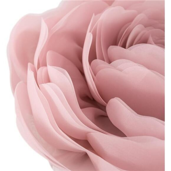 Round Flower Throw Pillow Cover 12x12 Dusty Pink Decorative Rose Cushion for Bed - Picture 5 of 7